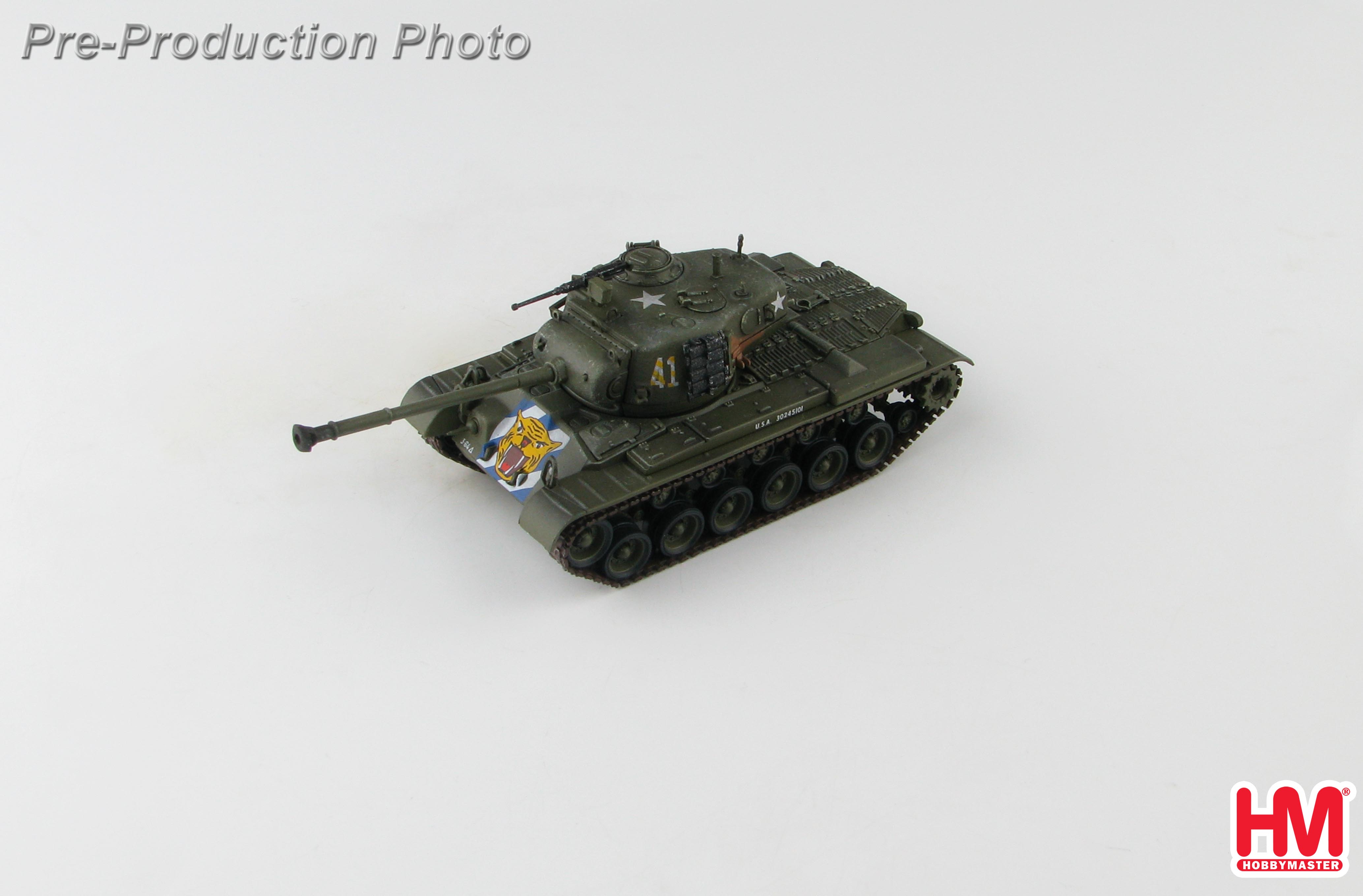 HG3705 美軍巴頓中型戰車M46 Patton Medium Tank 虎頭模型