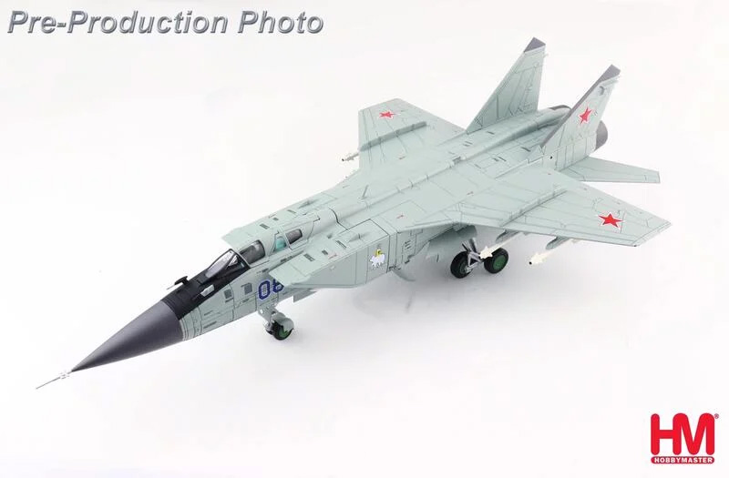 HA9702俄羅斯 MiG-31B Foxhound Blue 08模型