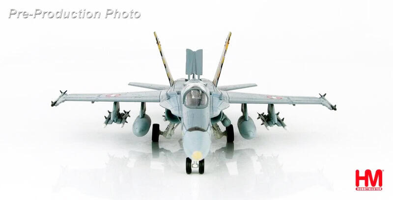 HA3536 瑞士空軍 F/A-18C大黃蜂戰機北約2016老虎會特別塗裝模型