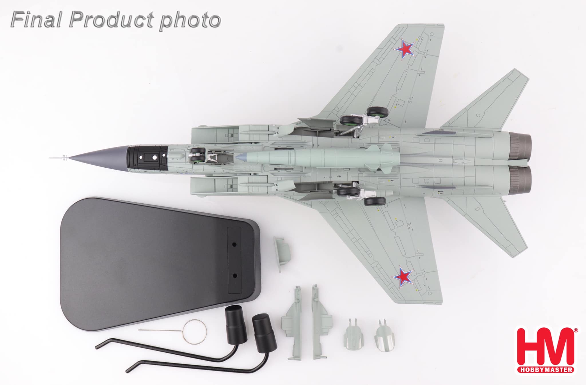 HA9701  MIG-31 MIG31 蘇聯塗裝 合金模型