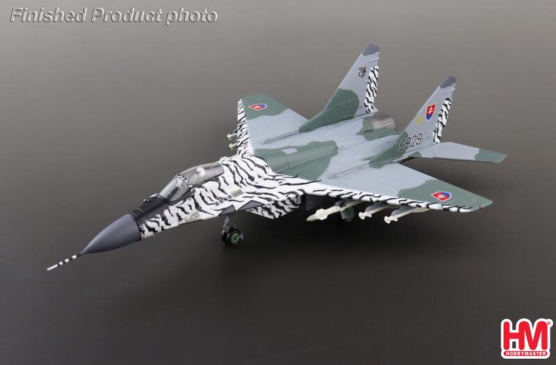 HA6513斯洛伐克空軍MiG-29A Slovak Tiger 2002彩繪