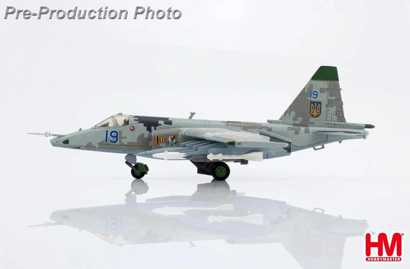 HA6110烏克蘭Su-25M1 Lt. Col. Zhybrov數位迷彩模型