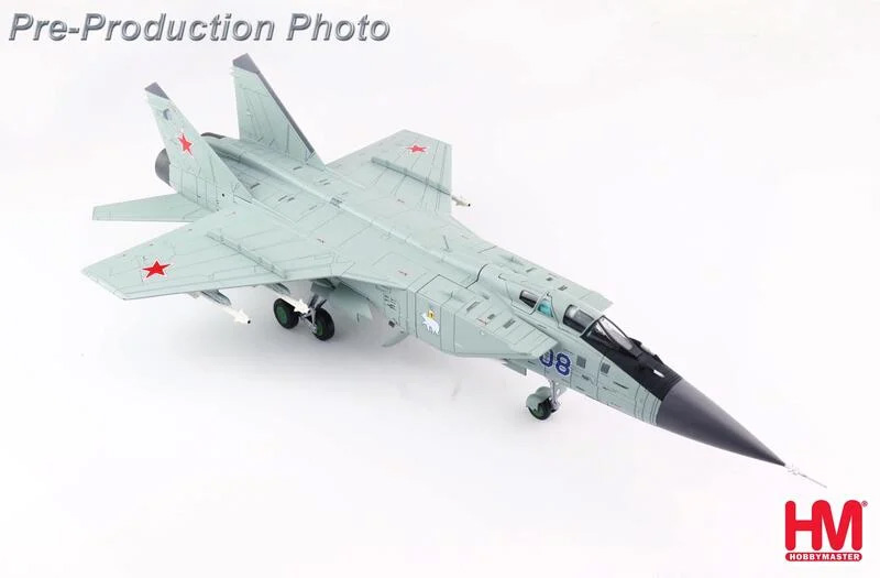 HA9702俄羅斯 MiG-31B Foxhound Blue 08模型