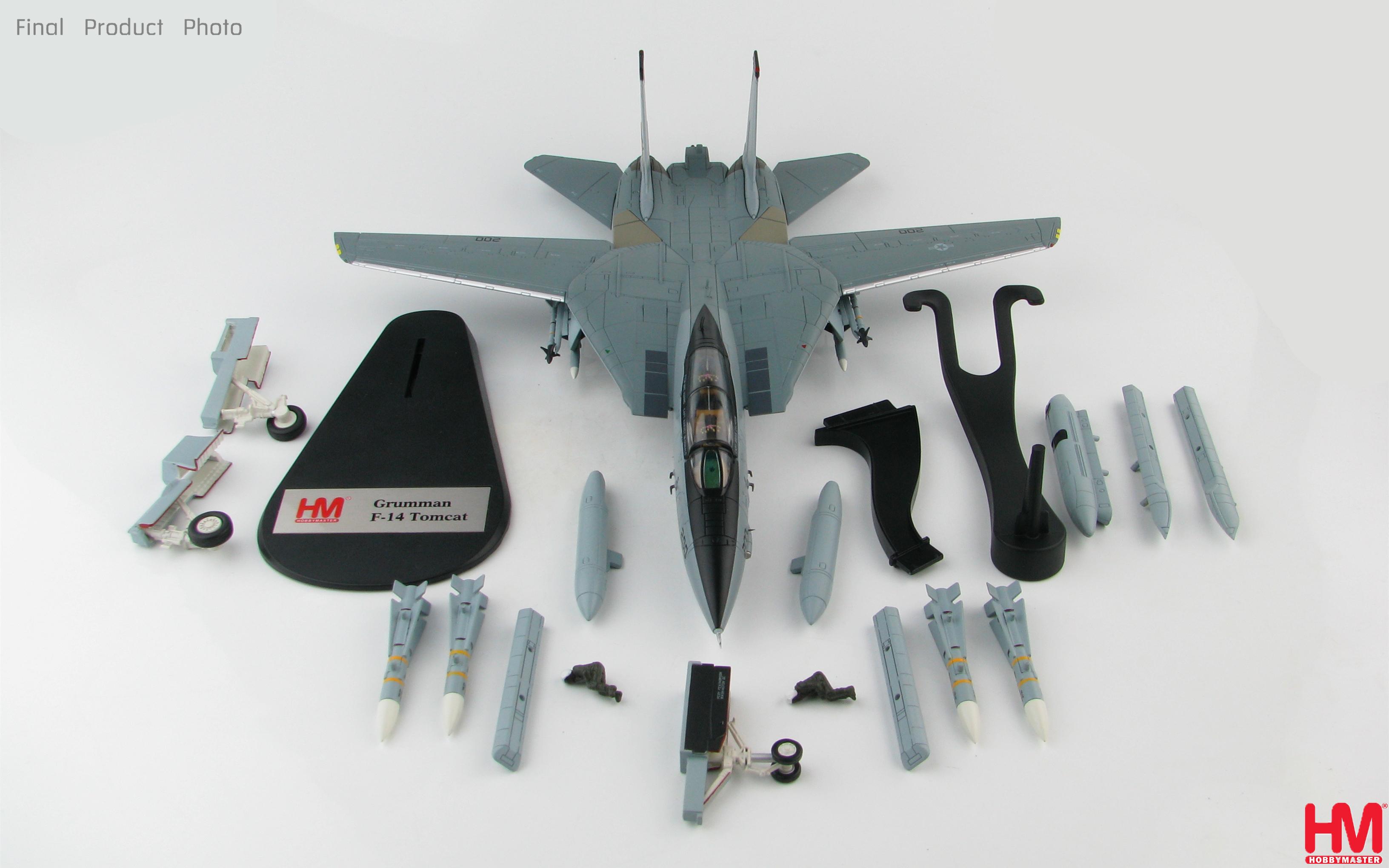 HA5225美軍VF-21 Freelancers自由槍騎兵F-14A CAG模型