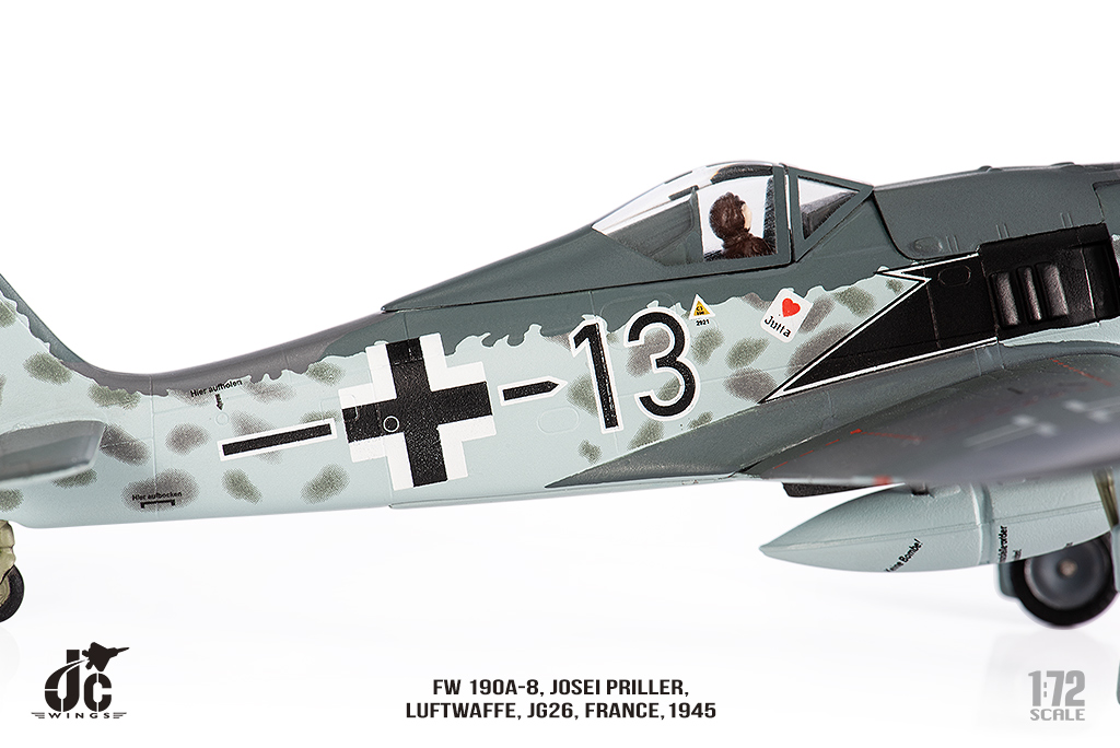 JCW-72-FW190-003 德國空軍FW-190A-8模型