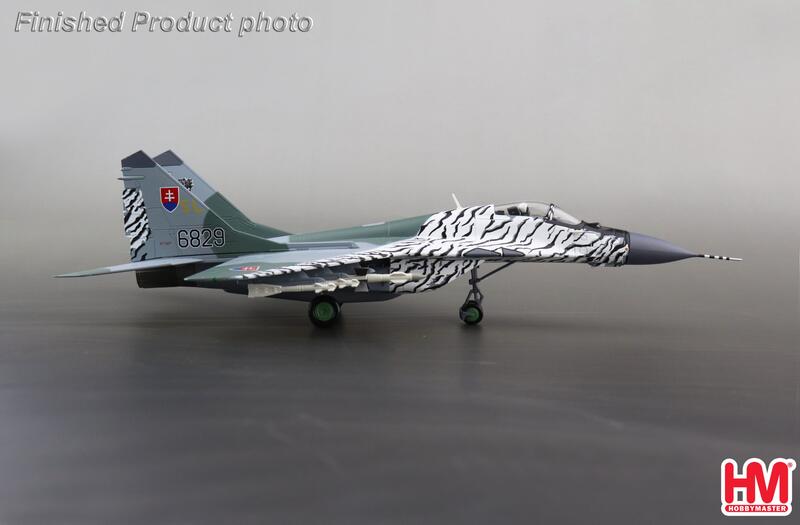 HA6513斯洛伐克空軍MiG-29A Slovak Tiger 2002彩繪