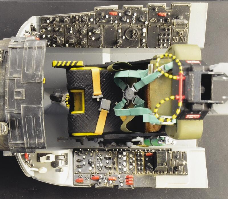 2991星式戰機F-104G COCKPIT 座艙1/32模型