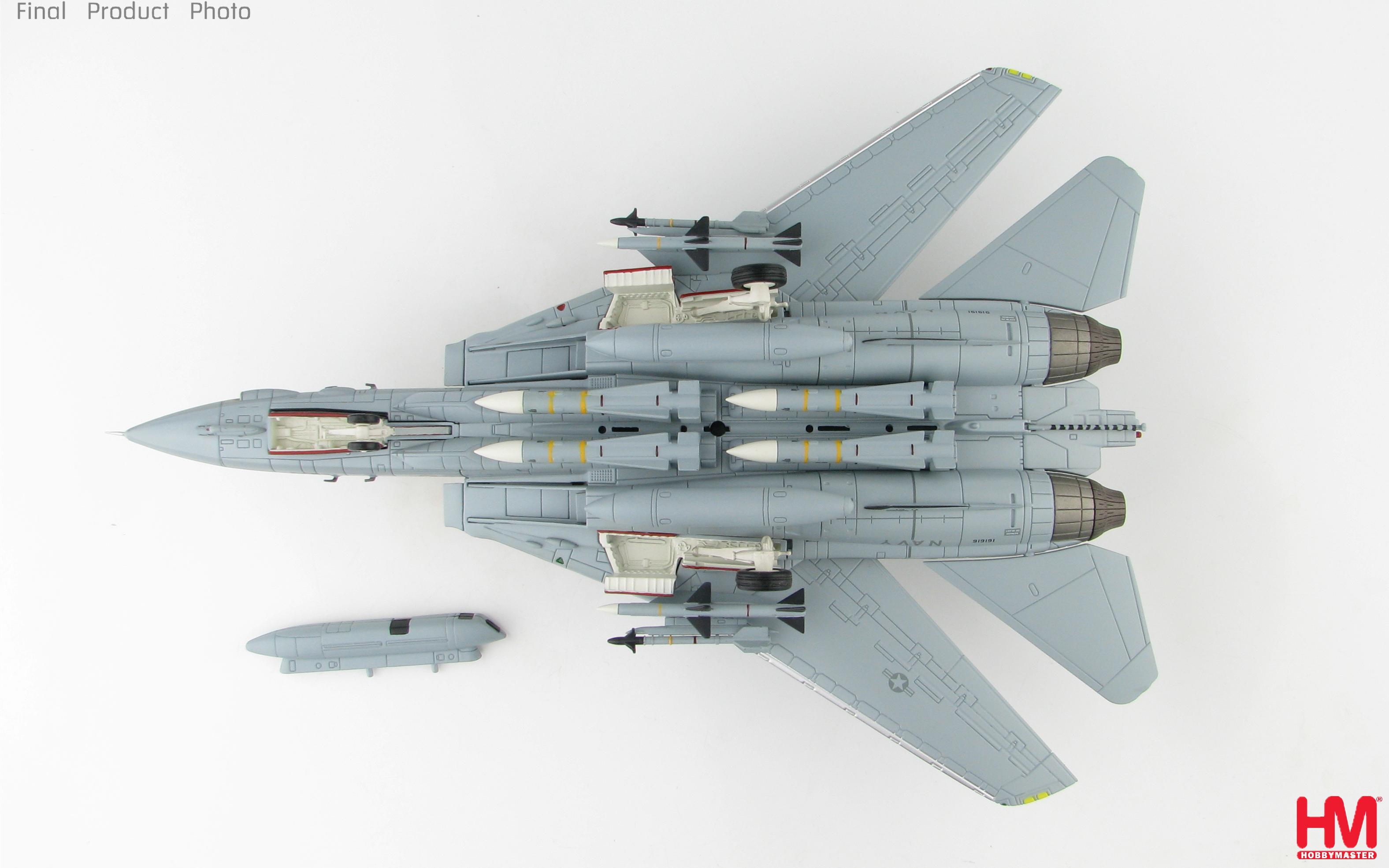 HA5225美軍VF-21 Freelancers自由槍騎兵F-14A CAG模型