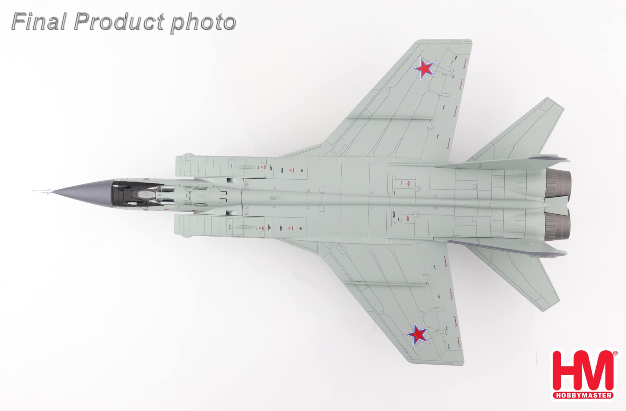 HA9701  MIG-31 MIG31 蘇聯塗裝 合金模型