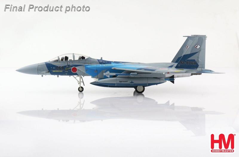 HA4528日本航空自衛隊飛行教導隊AGGRESSOR假想敵F-15DJ模型