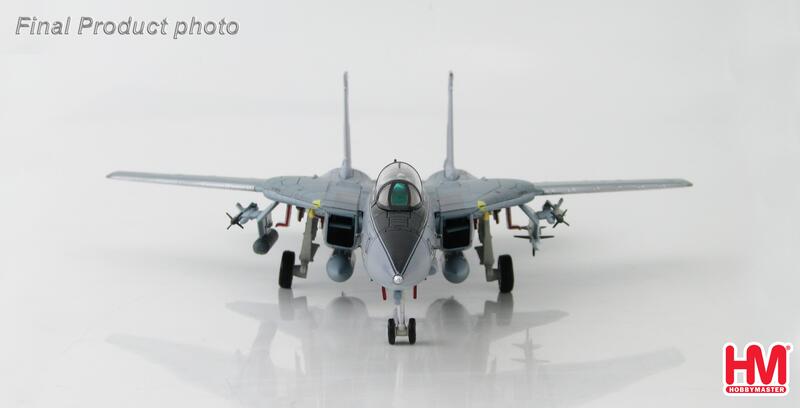 HA5201美軍VF-211中隊CAG F-14A 戰鬥機(CVN-65)