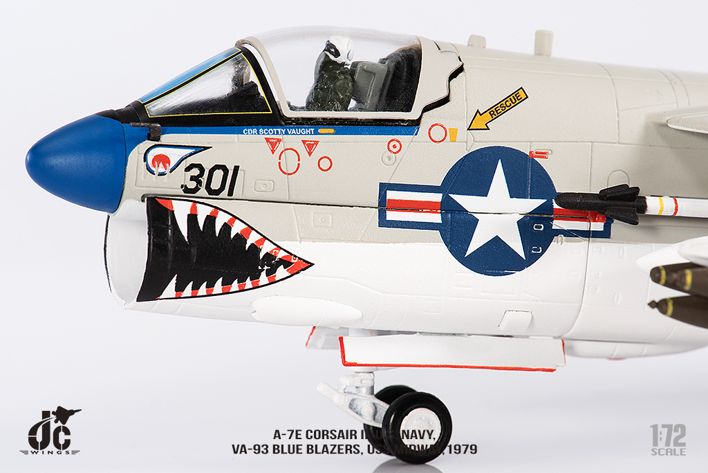 JCW-72-A7-006  A-7E US NAVY美國海軍VA-93模型