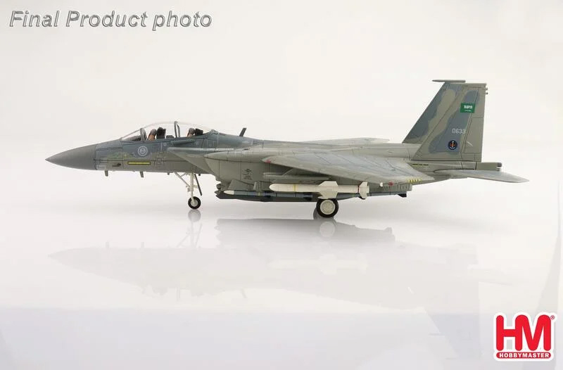 HA4567沙烏地阿拉伯F-15SA先進鷹AGM-84魚叉飛彈 模型