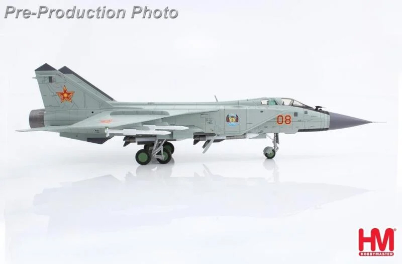 HA9704 MiG-31B Foxhound Red 08 Kazakhstan 成品模型