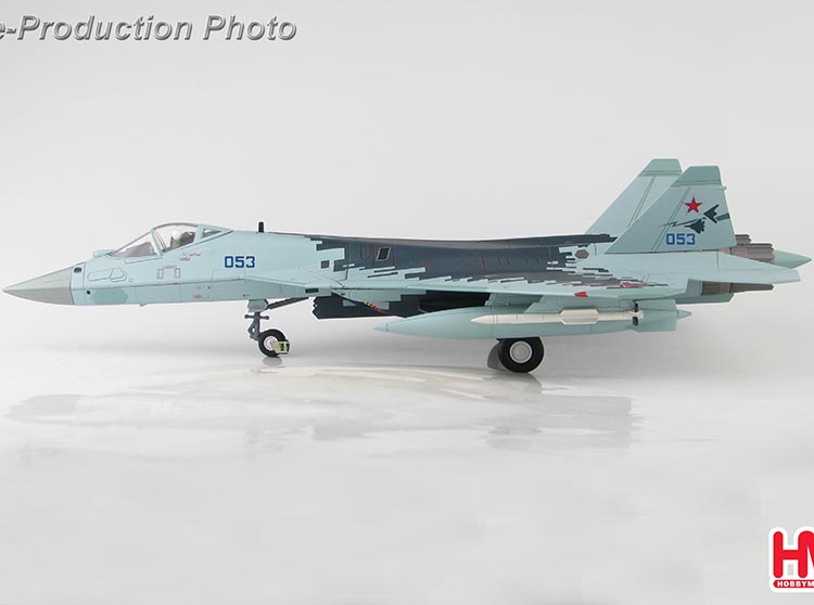 HA6801 俄羅斯SU-57戰鬥機 Bort 053 空軍合金模型