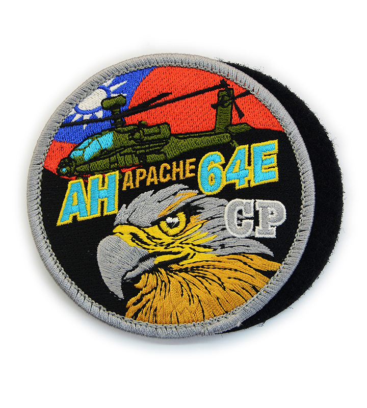 P0081 陸軍 AH-64E阿帕契APACHE戰鬥直升機CP副駕駛臂章(有魔鬼氈)