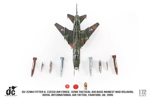 JCW-72-SU20-005 SU-22M4 FITTERK捷克空軍模型