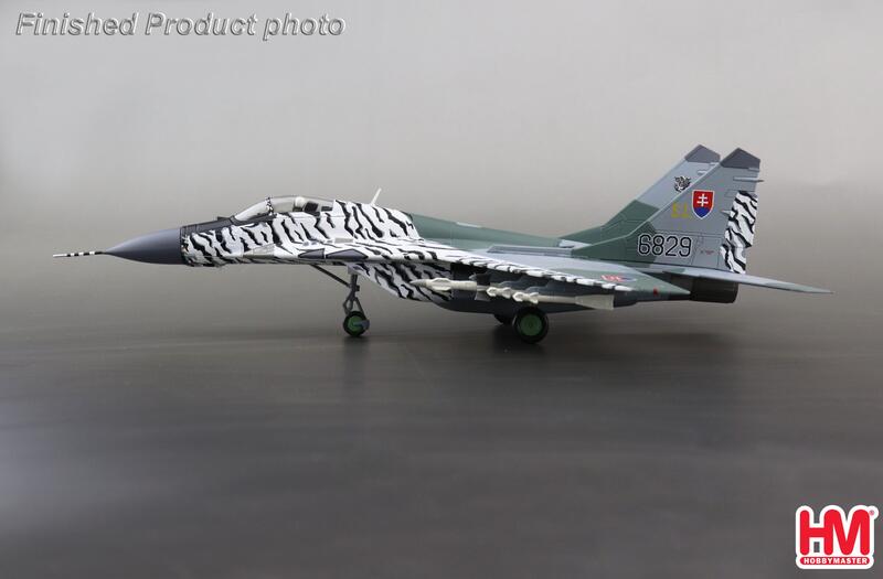 HA6513斯洛伐克空軍MiG-29A Slovak Tiger 2002彩繪