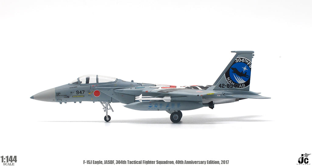 JCW-144-F15-002 日本F-15J JASDF琉球天狗304th SQ創隊40周年紀念彩繪