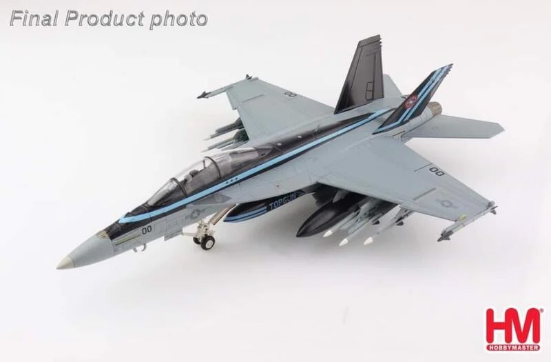 HA5130捍衛戰士獨行俠TOP GUN雙座F/A-18F模型