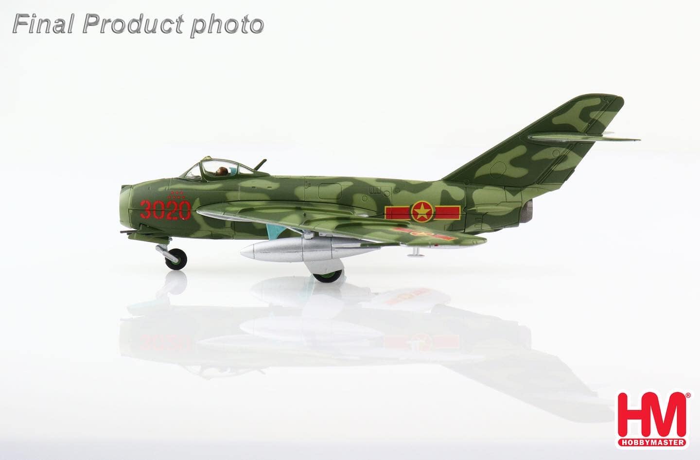 HA5908 越南空軍MIG-17F Le Hai, 923rd 1968 戰機合金模型