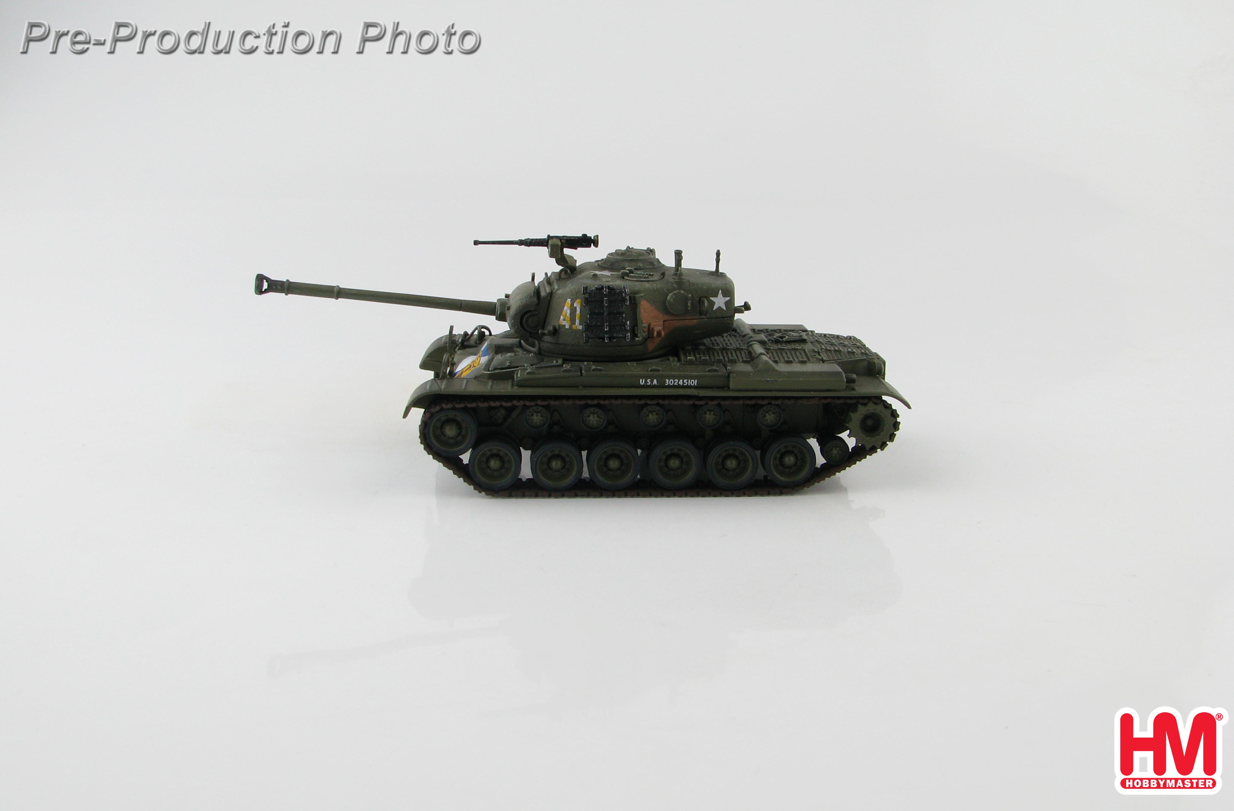 HG3705 美軍巴頓中型戰車M46 Patton Medium Tank 虎頭模型