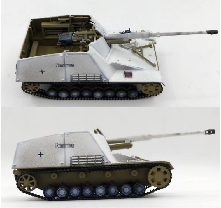 德國Sd.Kfz.164犀牛Nashorn反戰車自走砲8.8cm PaK(雪地迷彩)