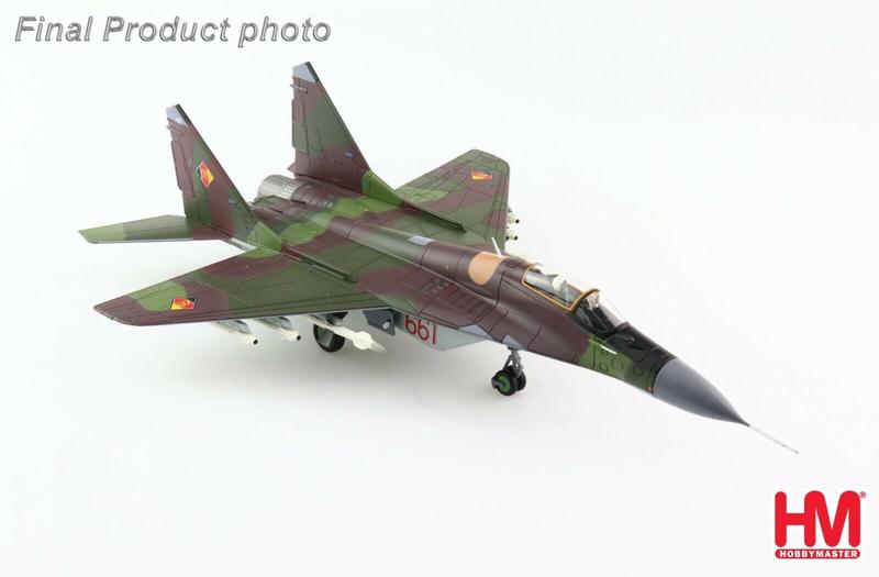 HA6514東德空軍MiG-29A米格戰鬥機Red 661