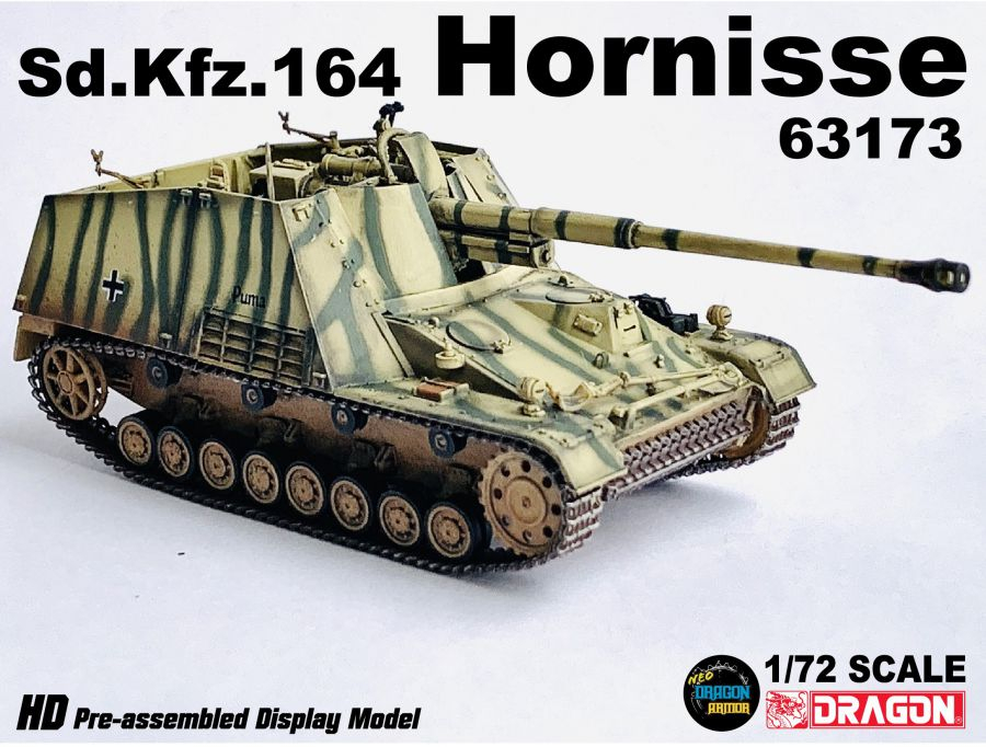 DA63173德國Sd.Kfz.164 Hornisse 犀牛式驅逐戰車