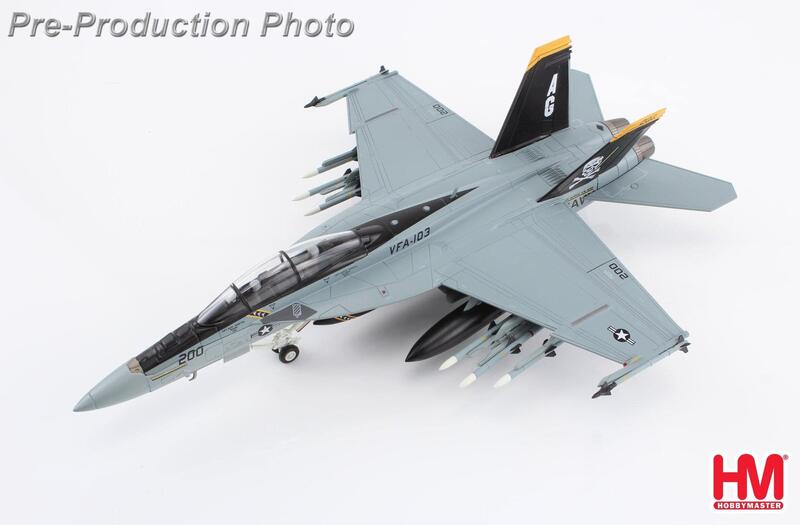 HA5138  F/A-18F海盜旗VFA-103模型