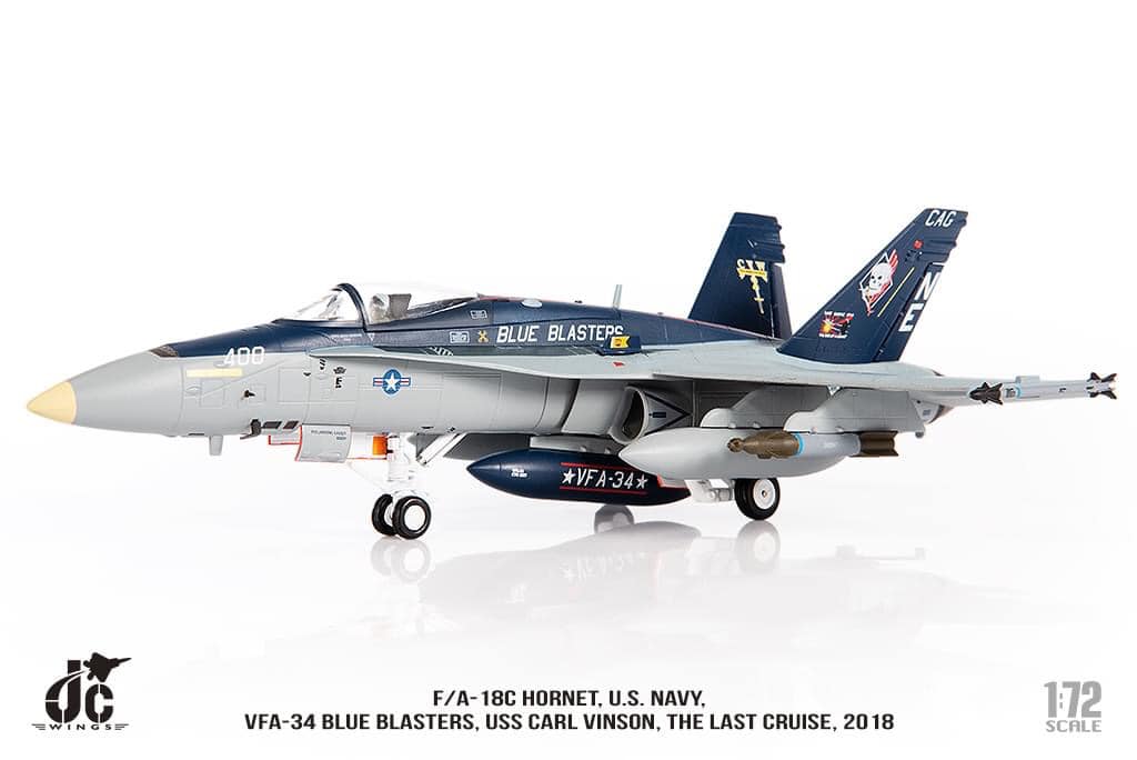 JCW-72-F18-018美國海軍F/A-18C第VFA-34中隊模型