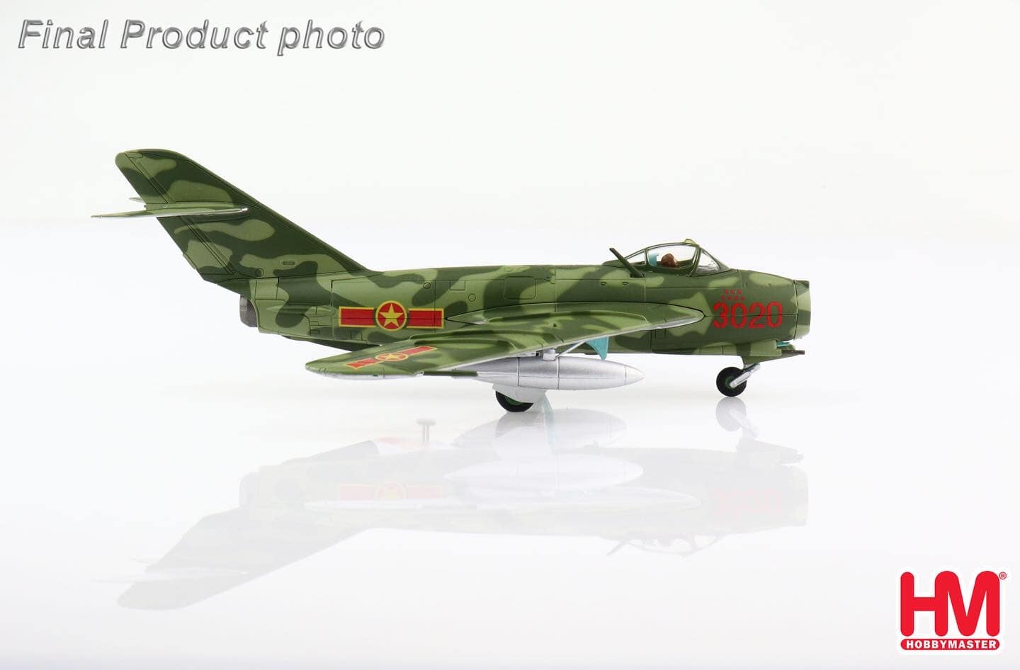 HA5908 越南空軍MIG-17F Le Hai, 923rd 1968 戰機合金模型