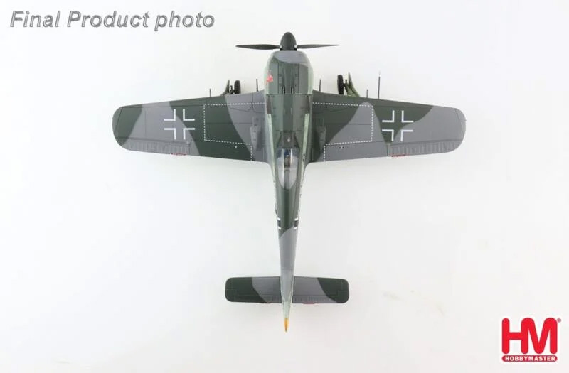 HA7428  FW-190A-4德軍王牌Fw. R. Eisele, 8./JG 2戰機1/48成品模型