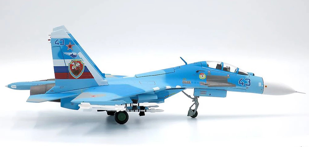 JCW-72-SU27-002 俄羅斯SU-27UB Flanker-C, 藍43模型