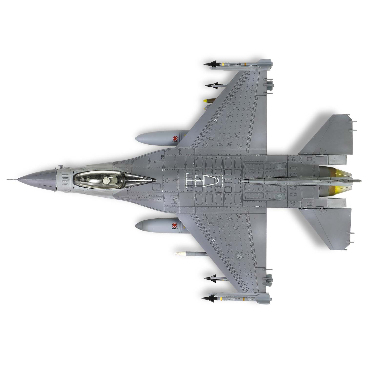 813005A空軍花蓮F-16A馬拉道彩色太陽神#6677戰鬥機(彩模型1/72成品