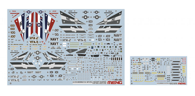 LS-016美軍VFA-2賞金獵人中隊FA-18F超级大黄蜂戰鬥機1/48模型