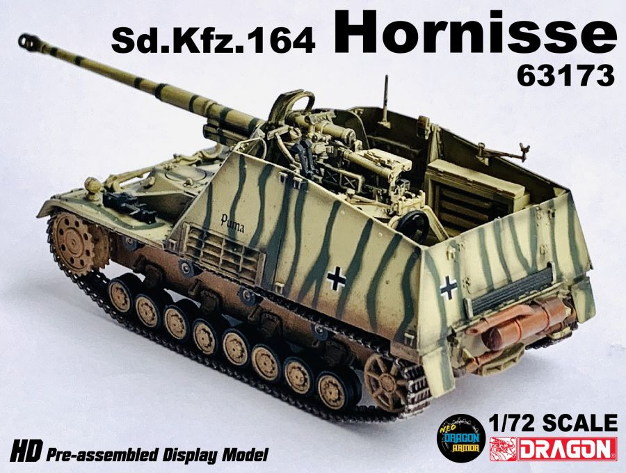 DA63173德國Sd.Kfz.164 Hornisse 犀牛式驅逐戰車