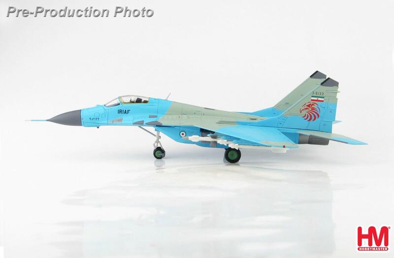 HA6504伊朗空軍米格MiG-29A戰鬥機第6中隊模型