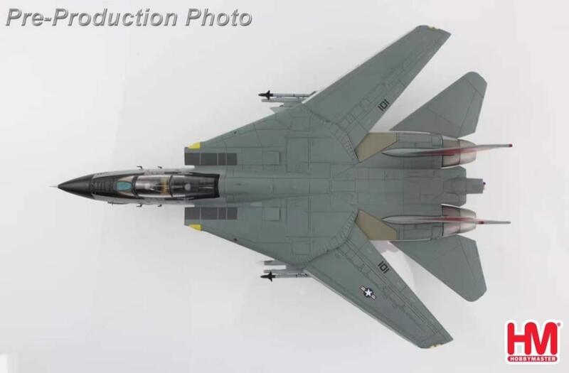 HA5253 F-14D雄貓人VF-31 The Last Tomcat Cruise模型