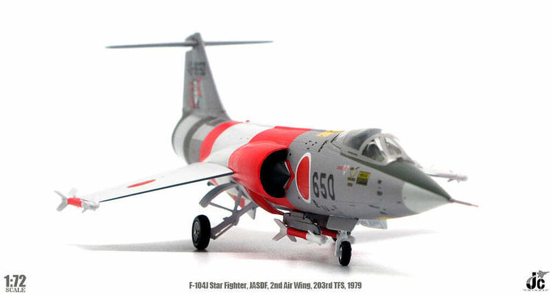 JCW-72-F104-002 JASDF日本航空自衛隊203SQ F-104J模型