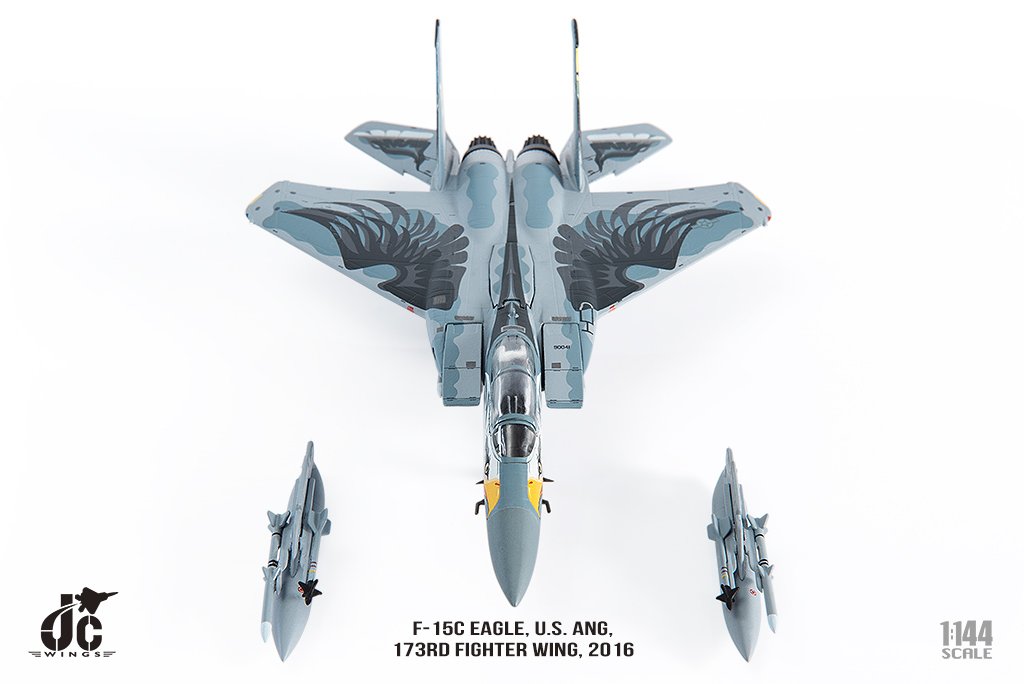 JCW-144-F15-004 美國空軍F-15C EAGLE彩繪模型