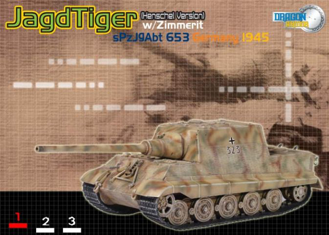 DA60109德國Jagdtiger Henschel Production