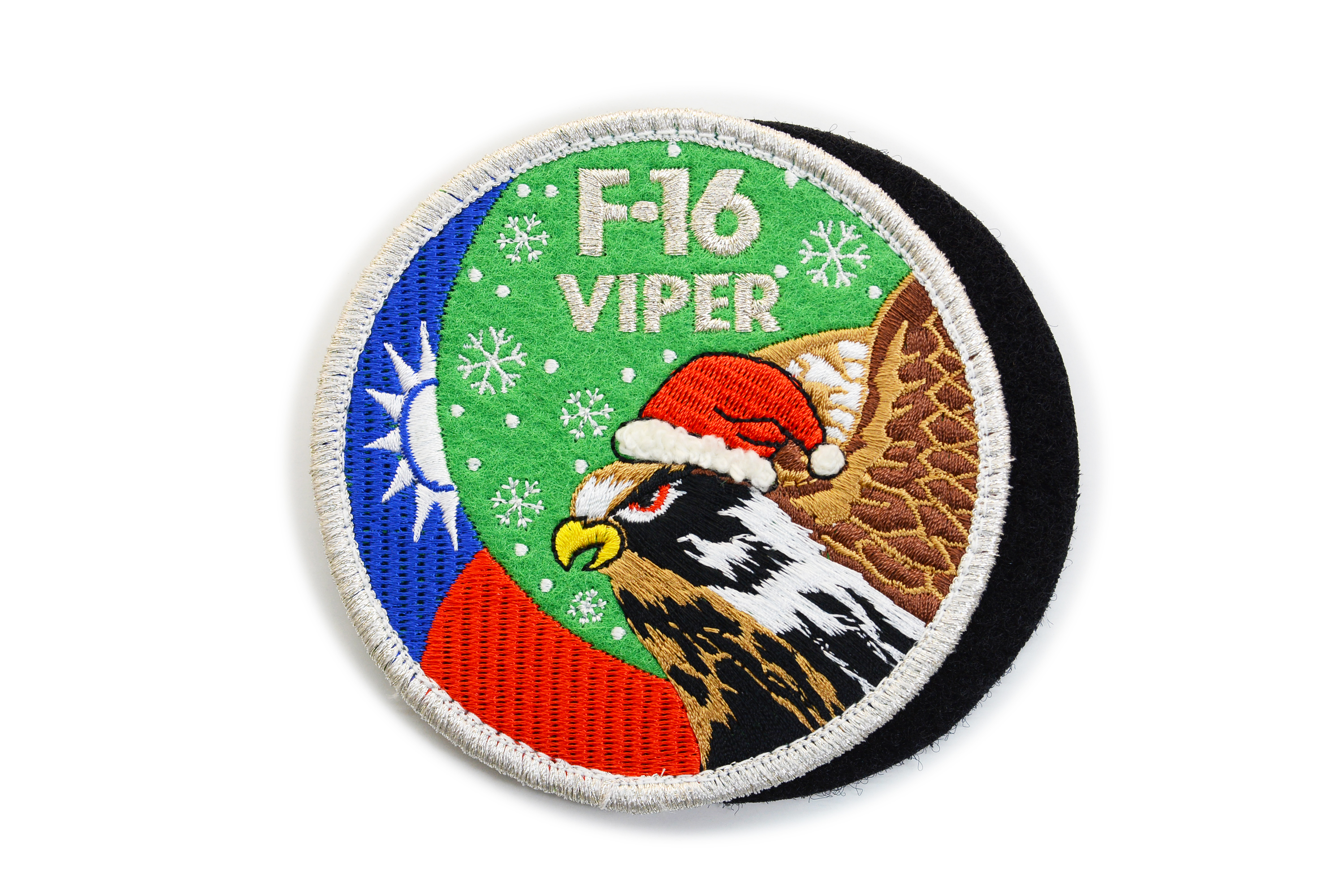 P0123台灣F-16 VIPER聖誕臂章