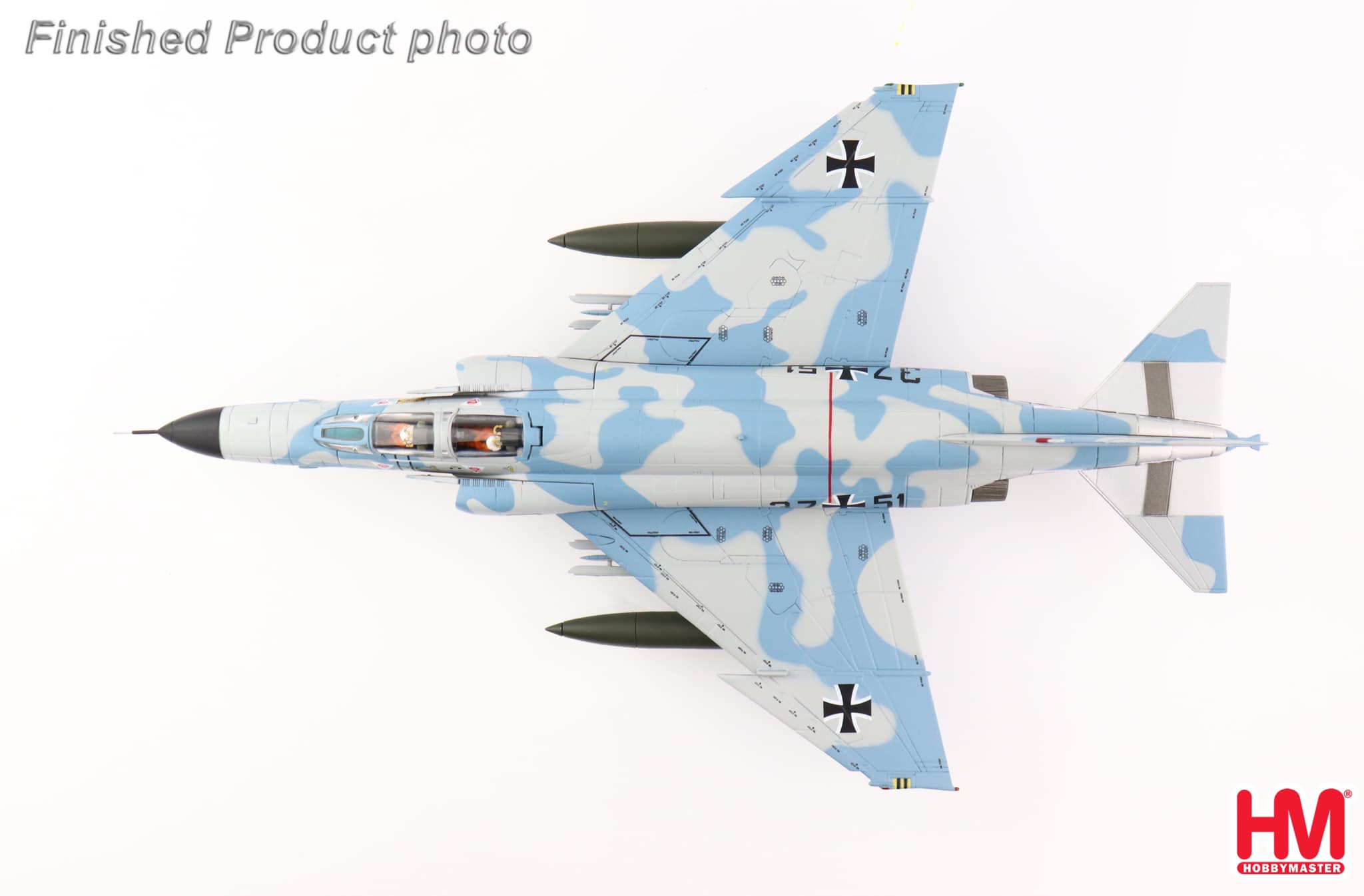 HA19030德國F-4F 37+51 Richthofen Luftwaffe合金模型1/72成品