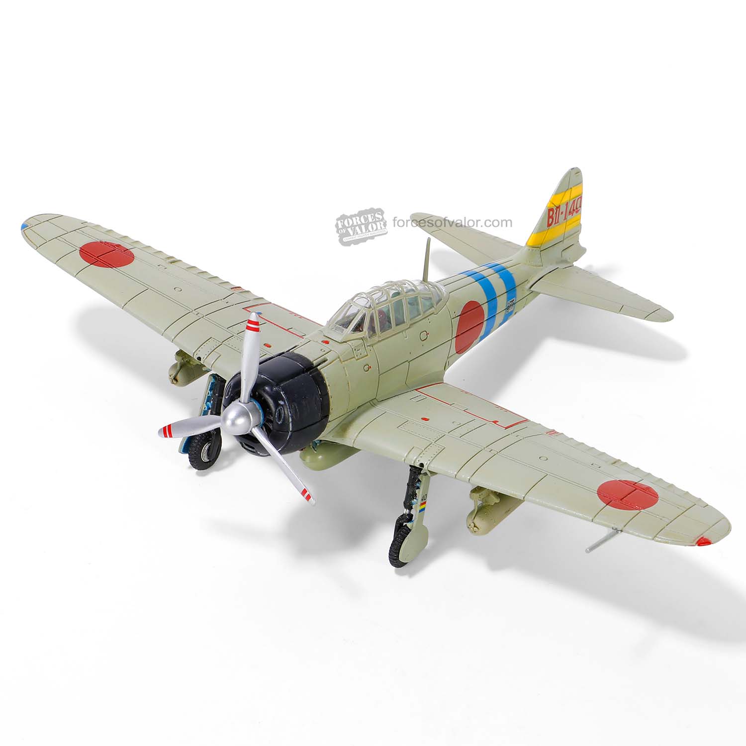 812030B日本零戰A6M Zero B11-140模型1/72成品