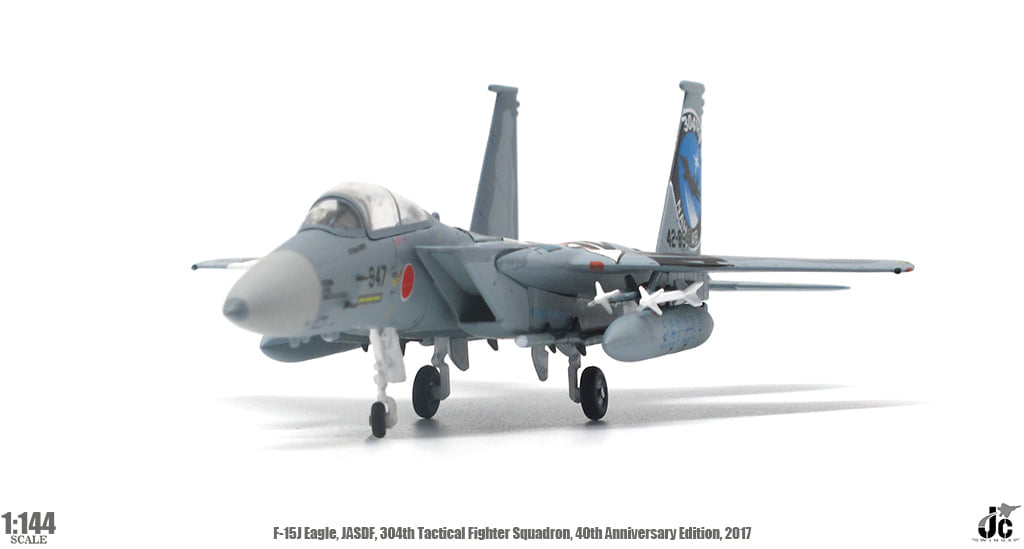 JCW-144-F15-002 日本F-15J JASDF琉球天狗304th SQ創隊40周年紀念彩繪