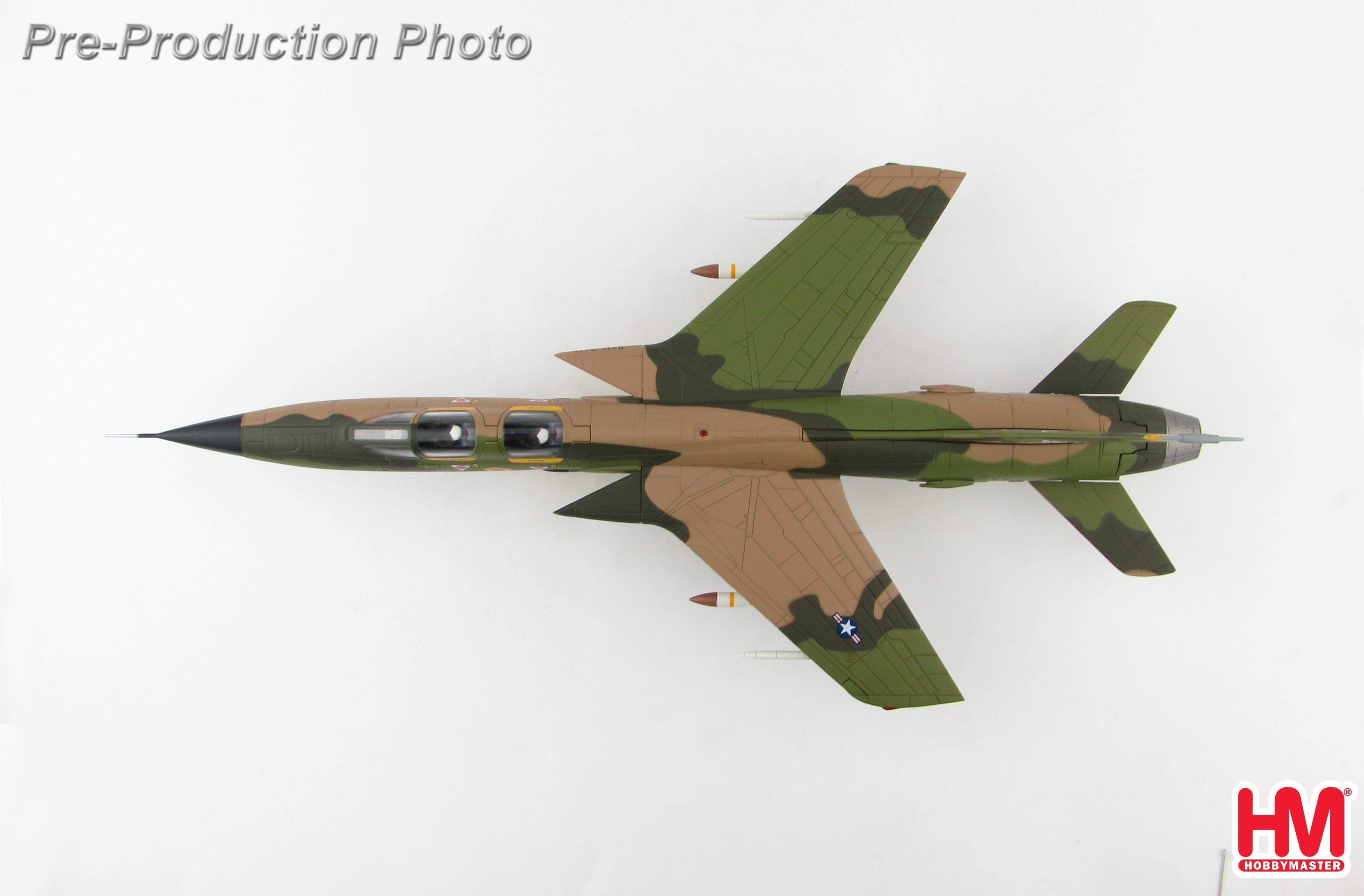 HA2550美軍F-105F/G雷長Thunderchief 合金完成模型